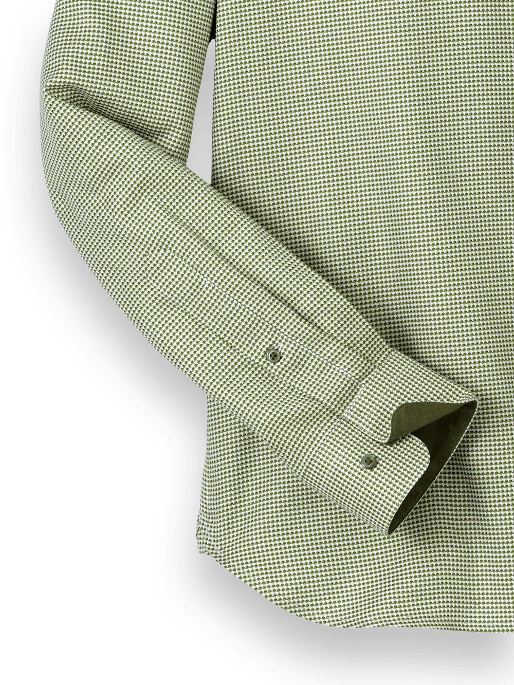 Alternate Image of Cotton Houndstooth Casual Shirt-6