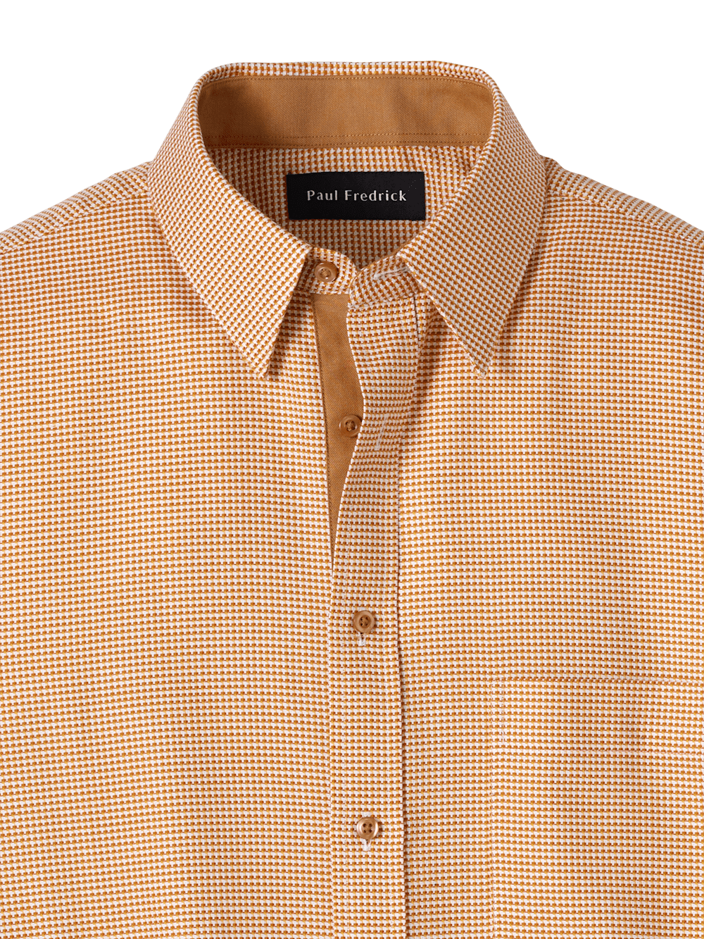 Alternate Image of Cotton Houndstooth Casual Shirt-5