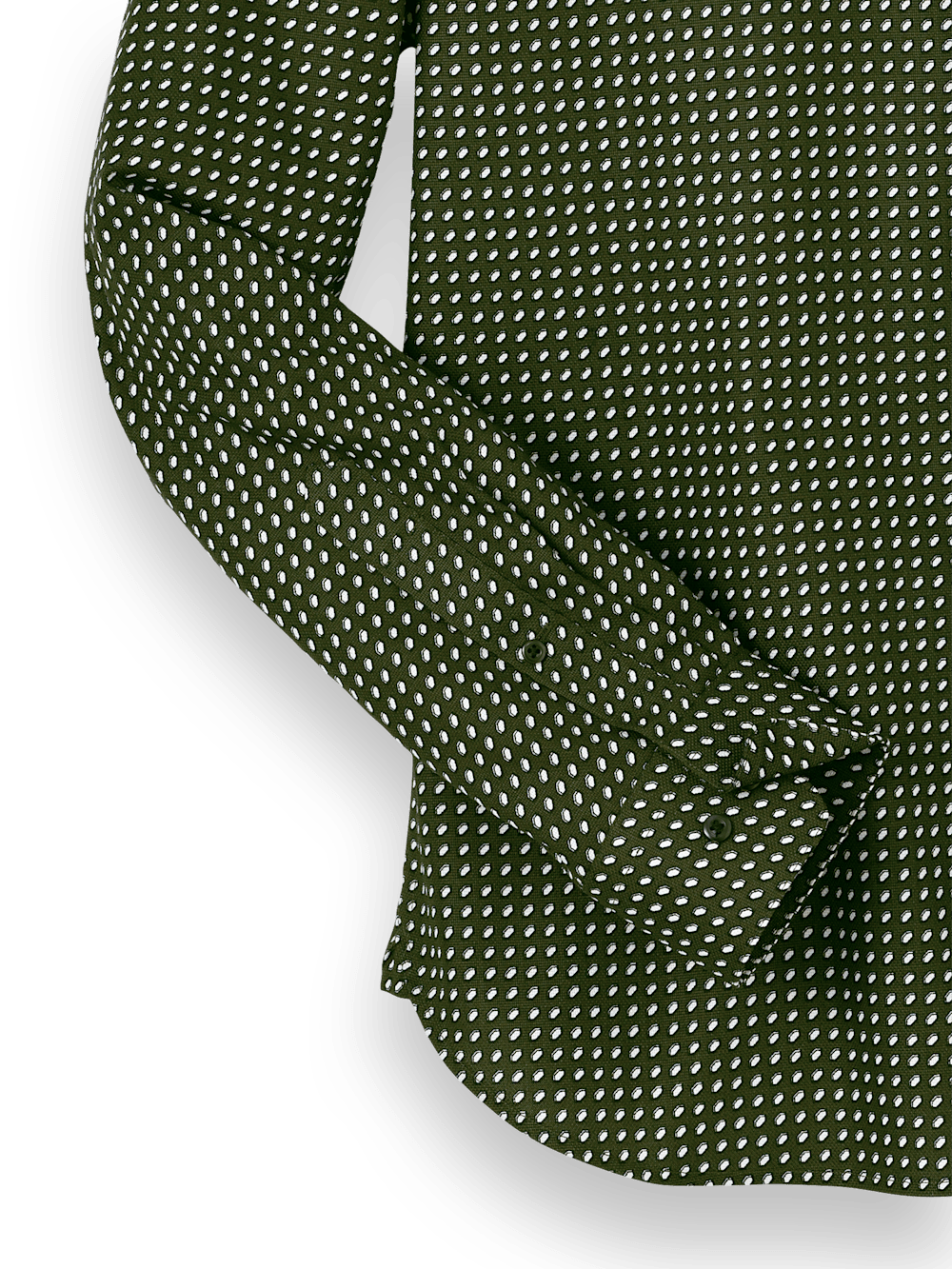 Alternate Image of Cotton Circle Print Casual Shirt-6