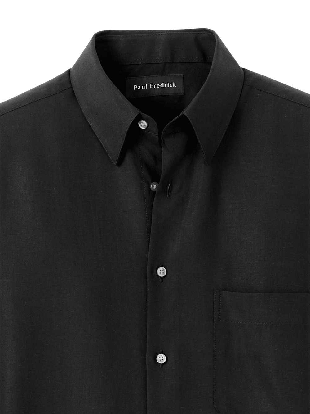 Alternate Image of Lyocell Solid Casual Shirt-5