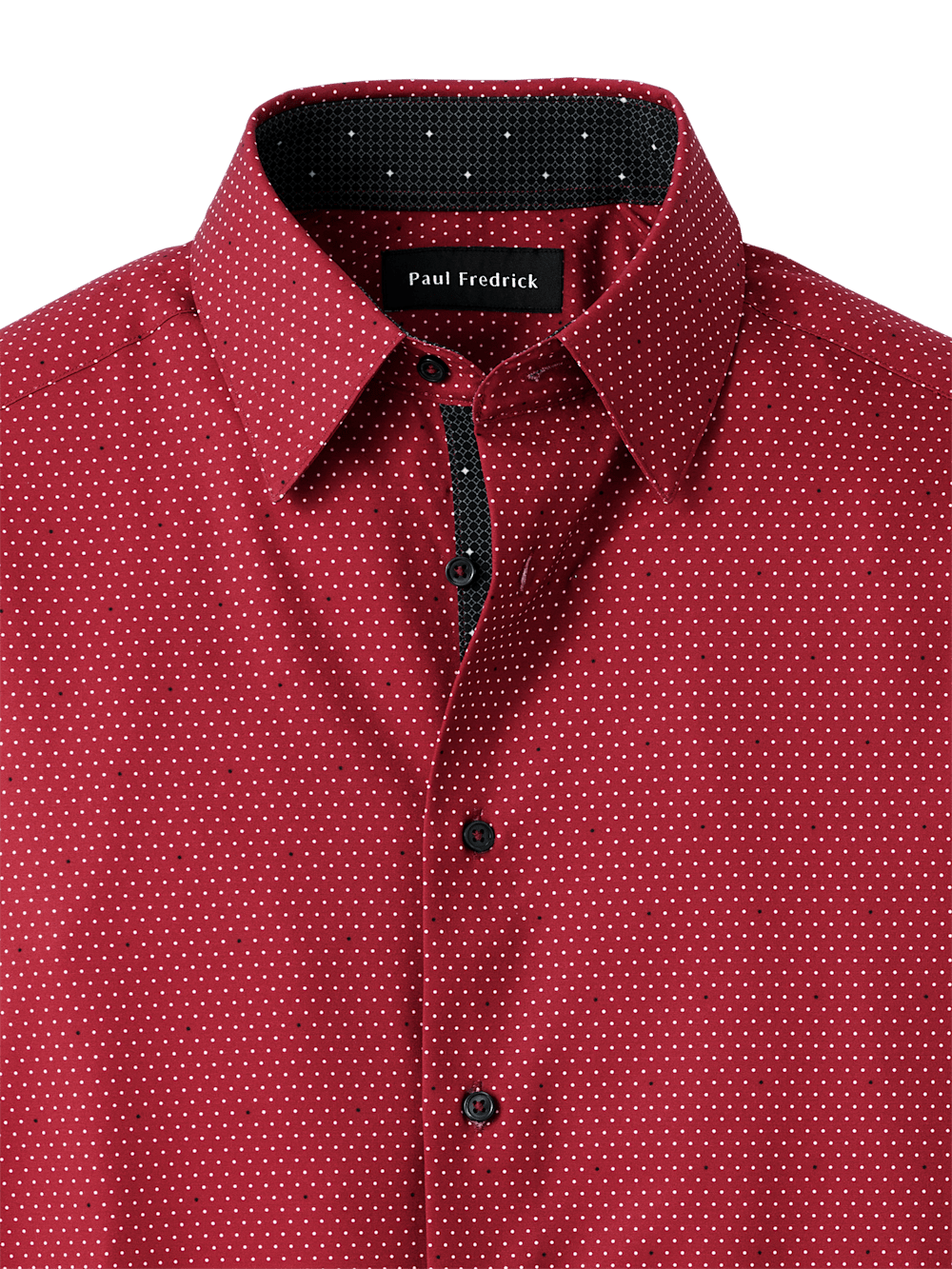 Alternate Image of Performance Stretch Dot Casual Shirt-5