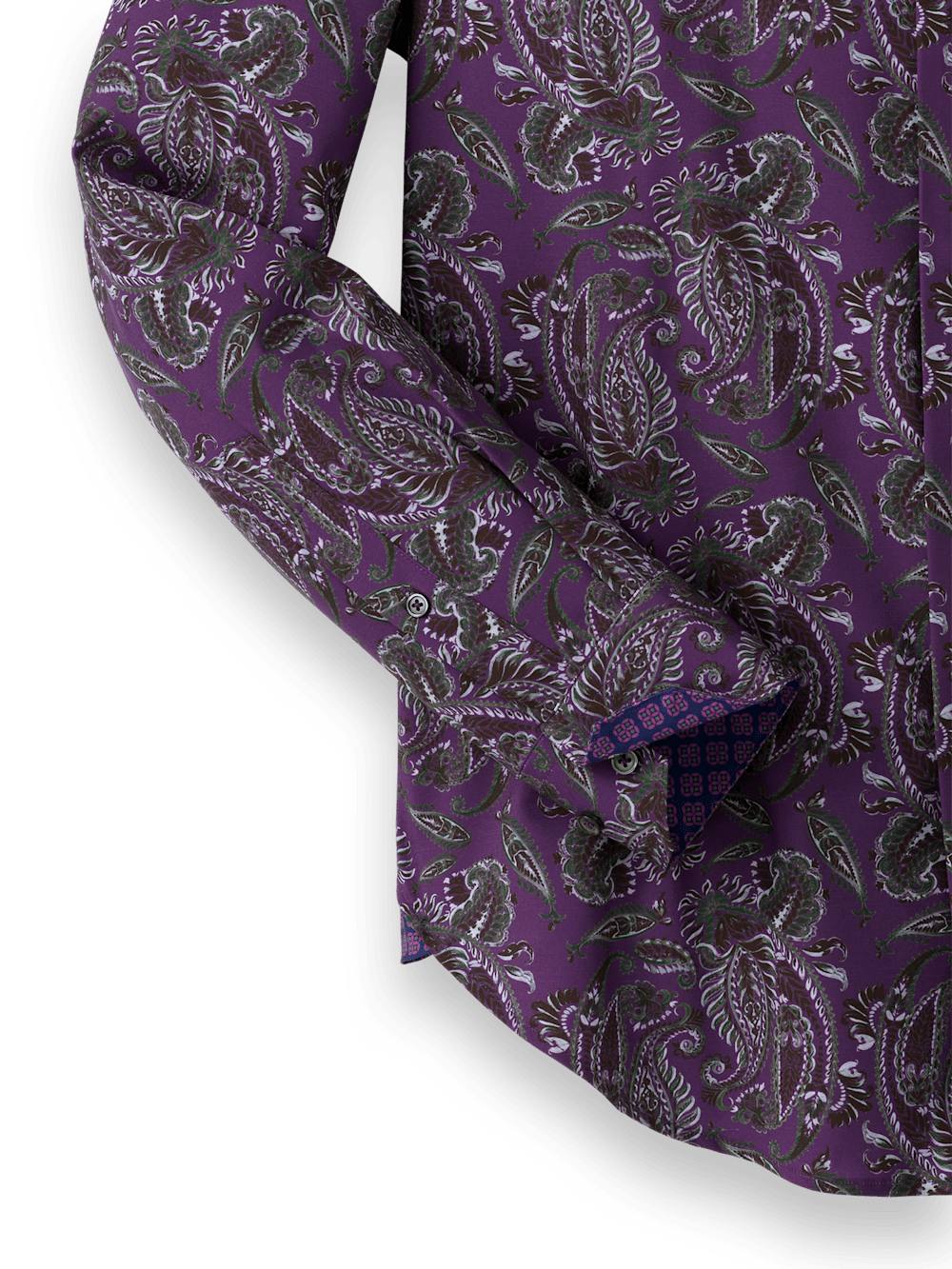 Alternate Image of Performance Stretch Paisley Casual Shirt-6