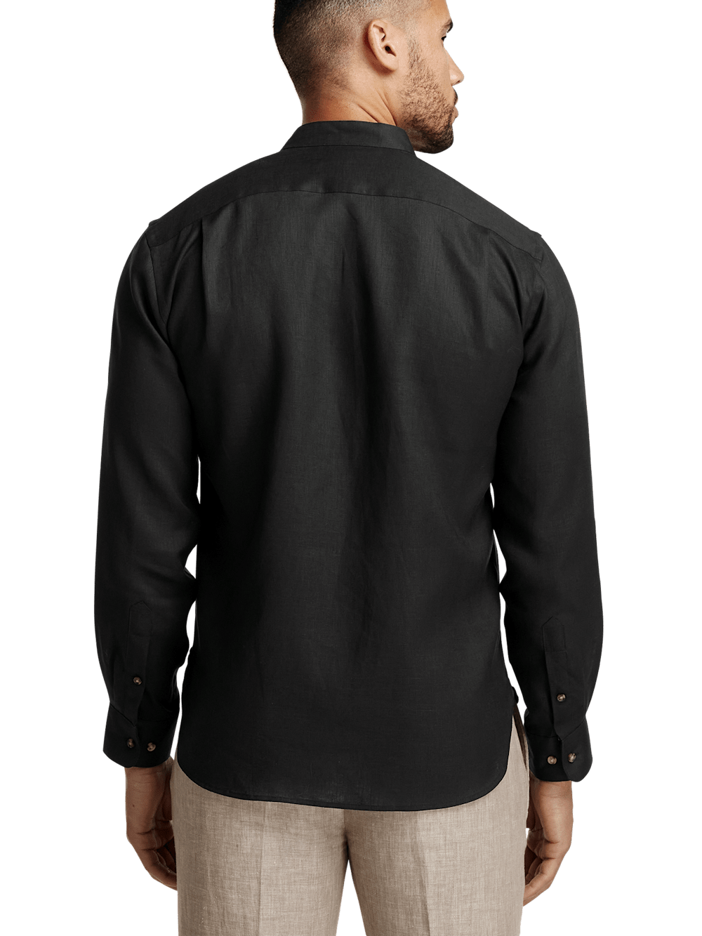Alternate Image of Linen Solid Casual Shirt-4