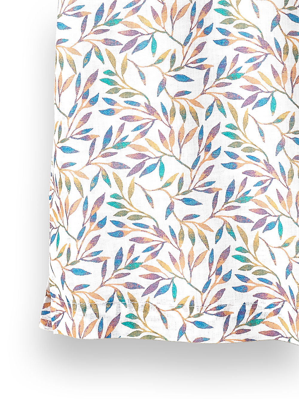 Alternate Image of Linen Botanical Print Casual Shirt-2