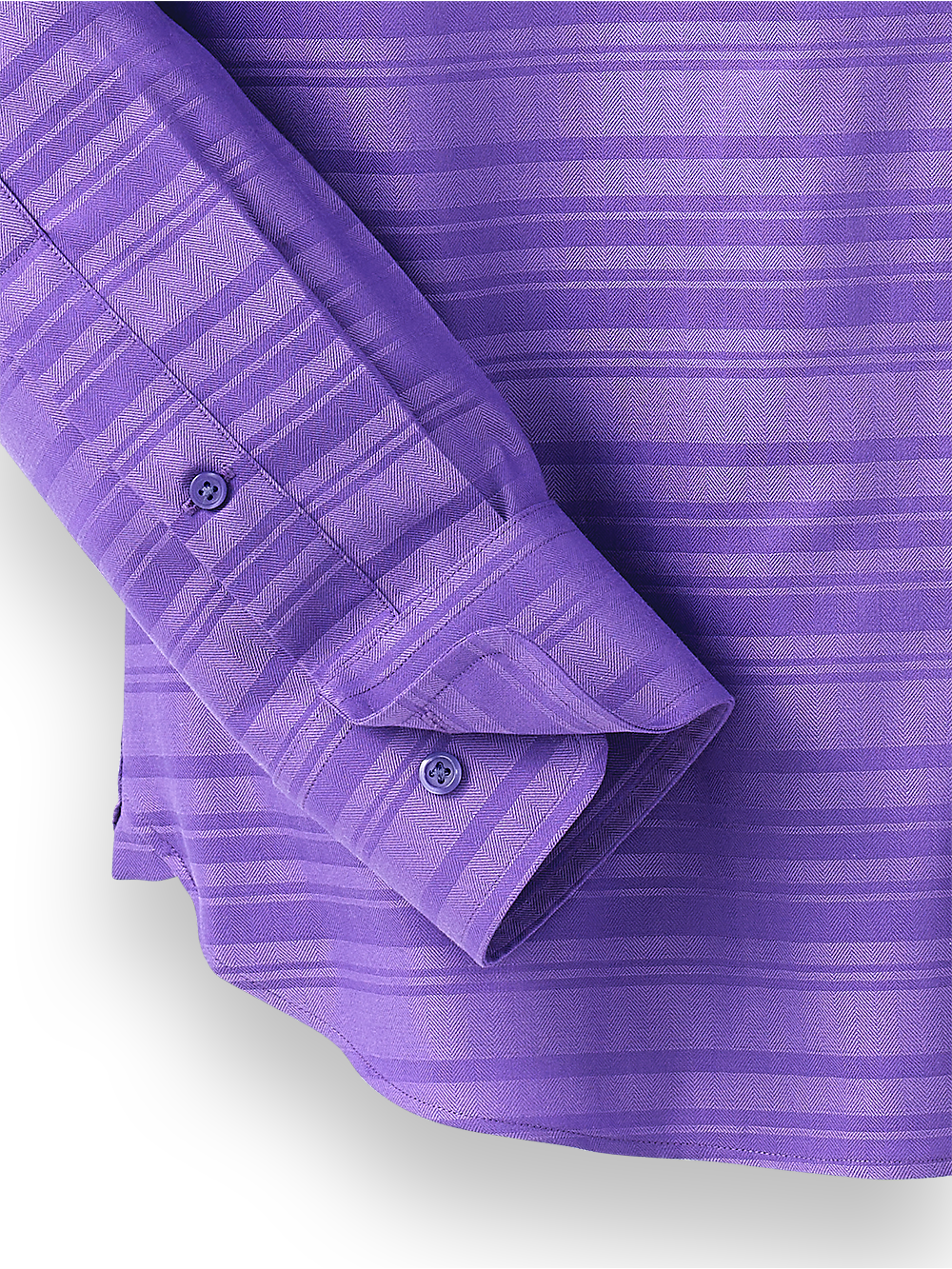 Alternate Image of Knit Collar Casual Shirt-2