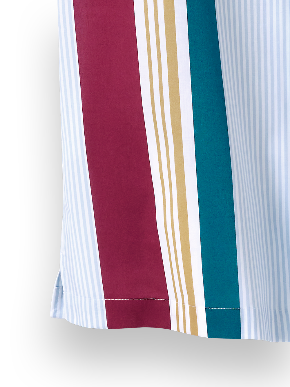 Alternate Image of Cotton Stripe Print Casual Shirt-2