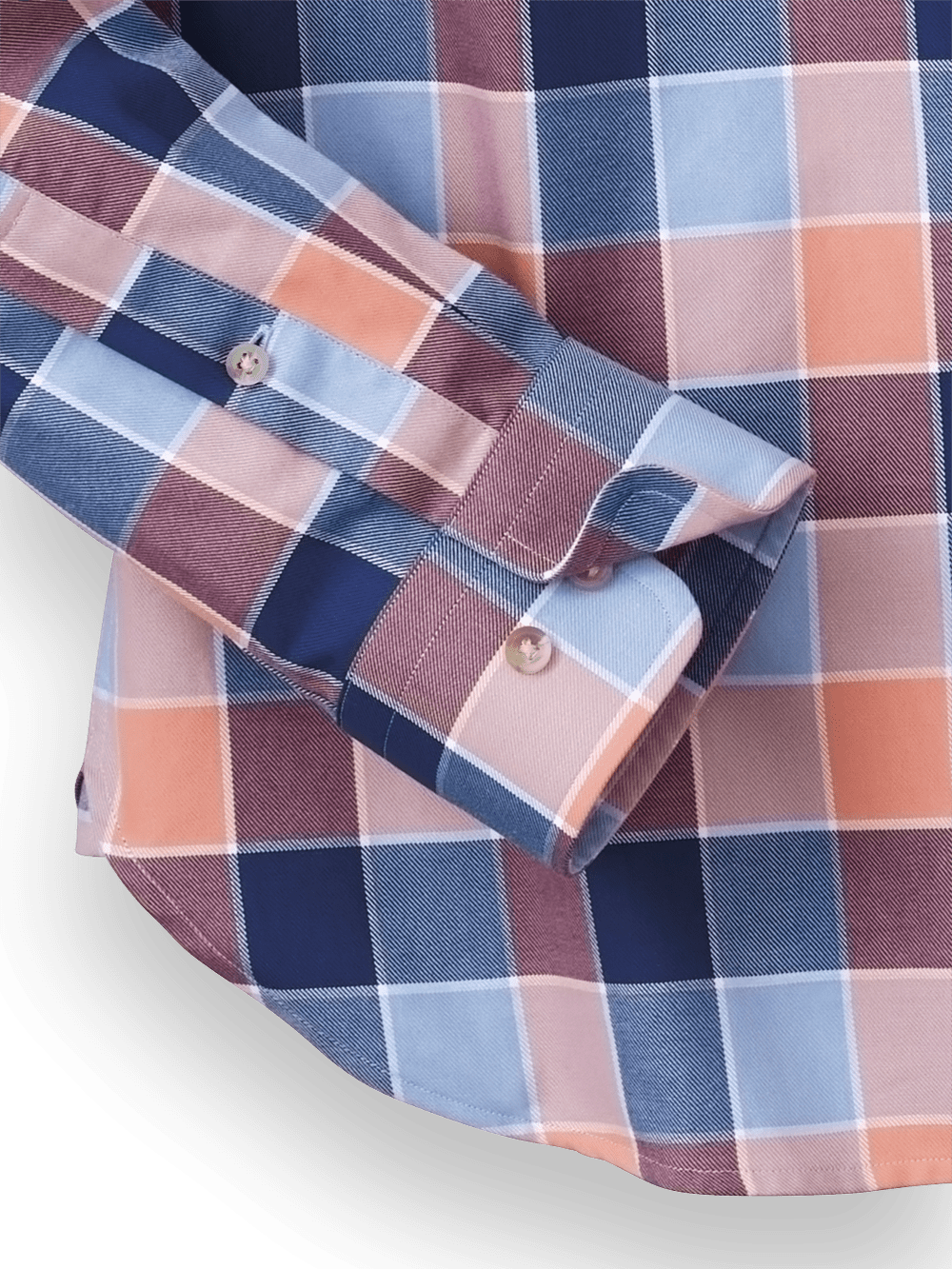 Alternate Image of Cotton Buffalo Plaid Casual Shirt-2