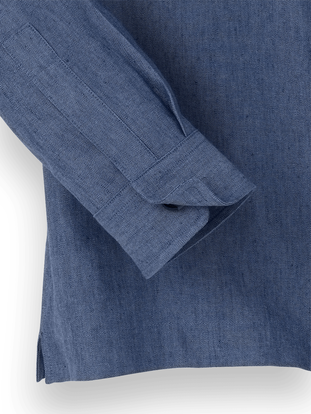 Alternate Image of Linen Blend Solid Overshirt-3