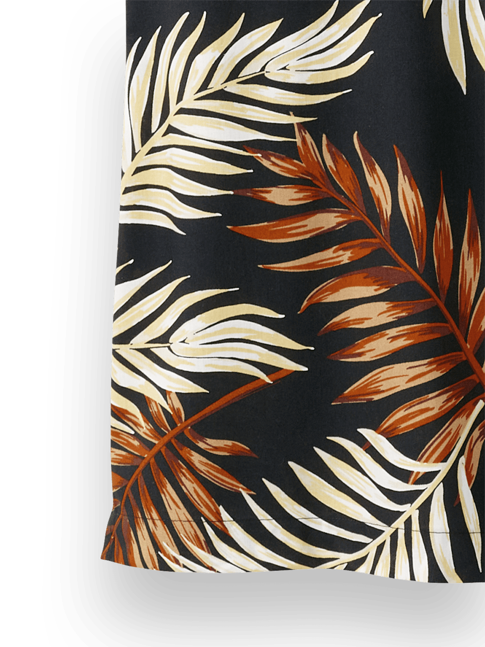 Alternate Image of Cotton Tropical Print Casual Shirt-3