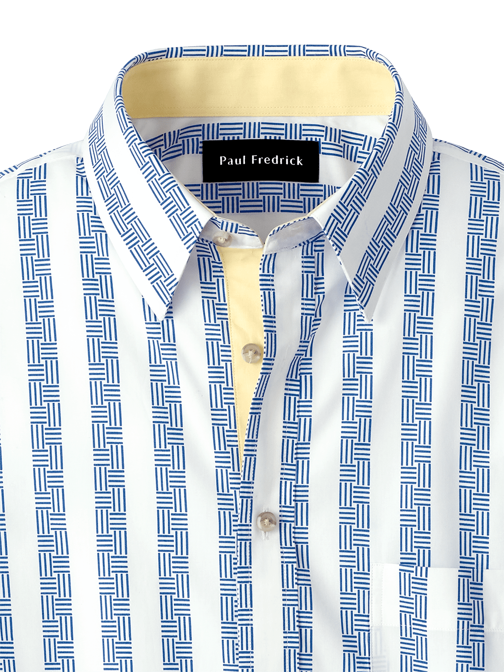 Alternate Image of Cotton Stripe Print Casual Shirt-2