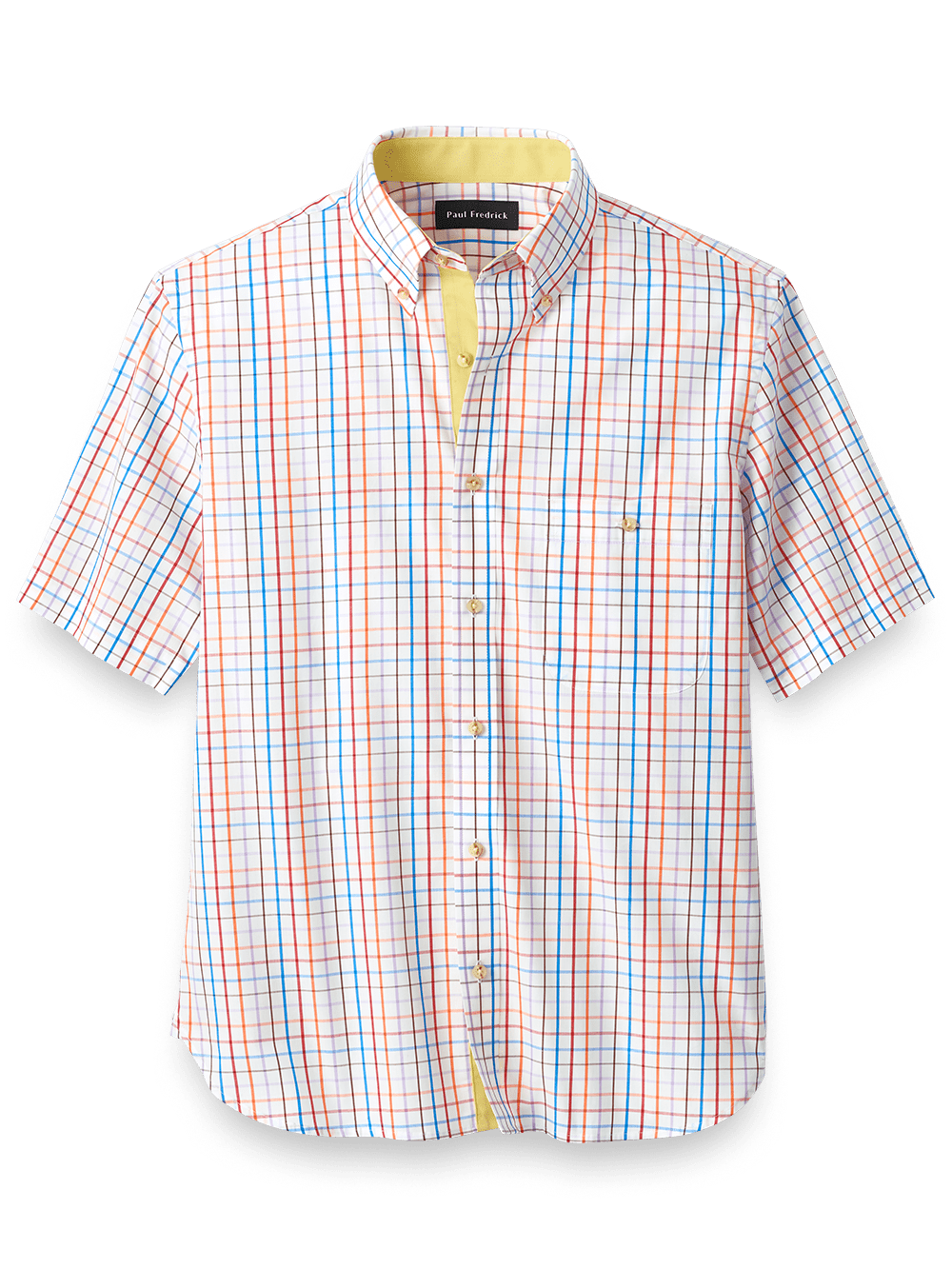 Product Image of Cotton Check Casual Shirt-Multi