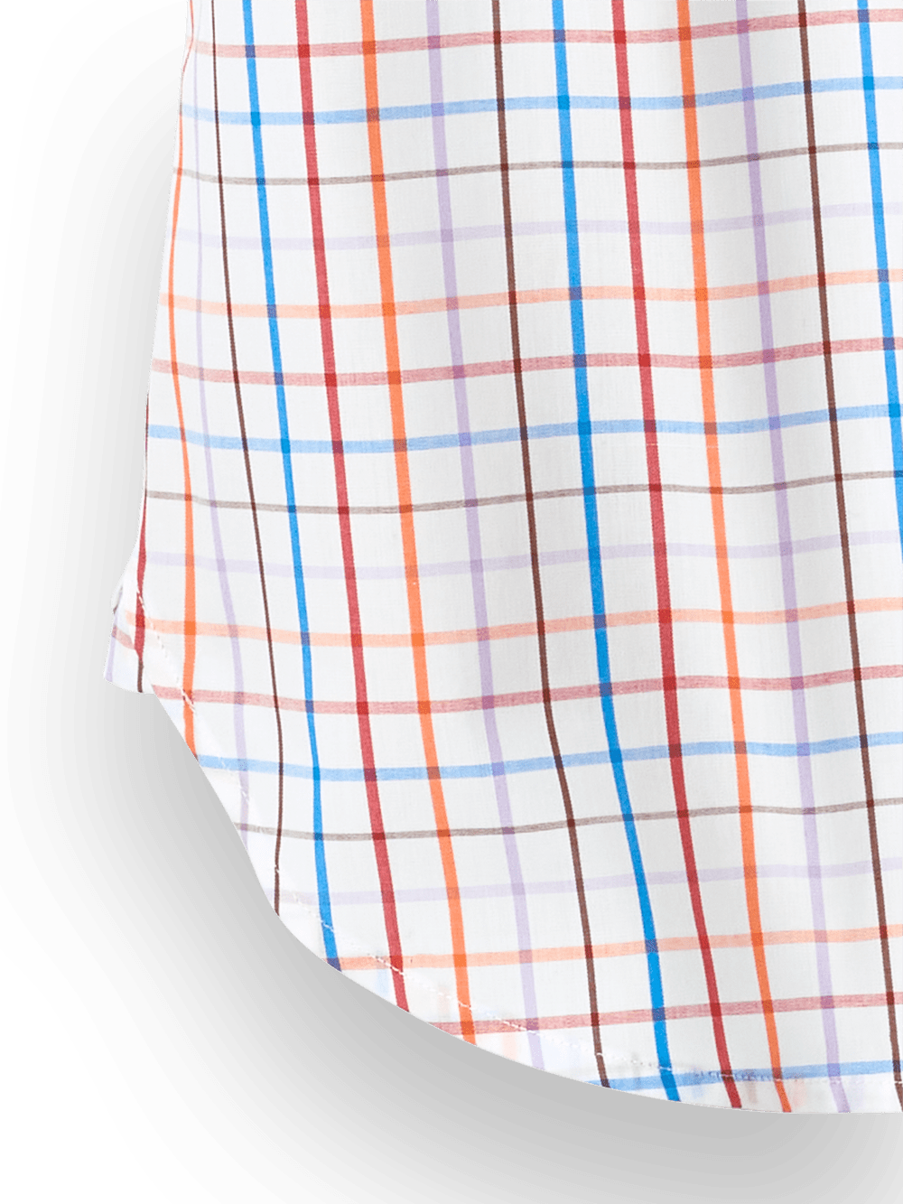 Alternate Image of Cotton Check Casual Shirt-2
