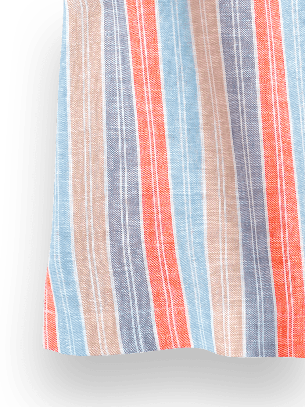 Alternate Image of Linen Stripe Casual Shirt-2