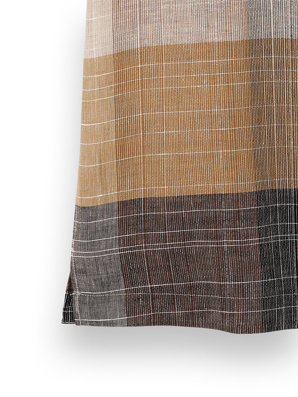 Alternate Image of Linen Buffalo Plaid Casual Shirt-3