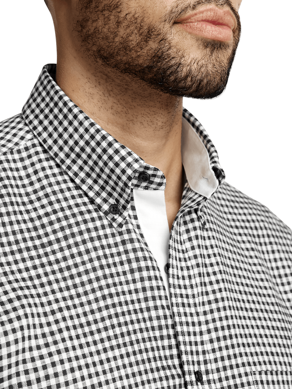 Alternate Image of Linen Gingham Check Casual Shirt-2