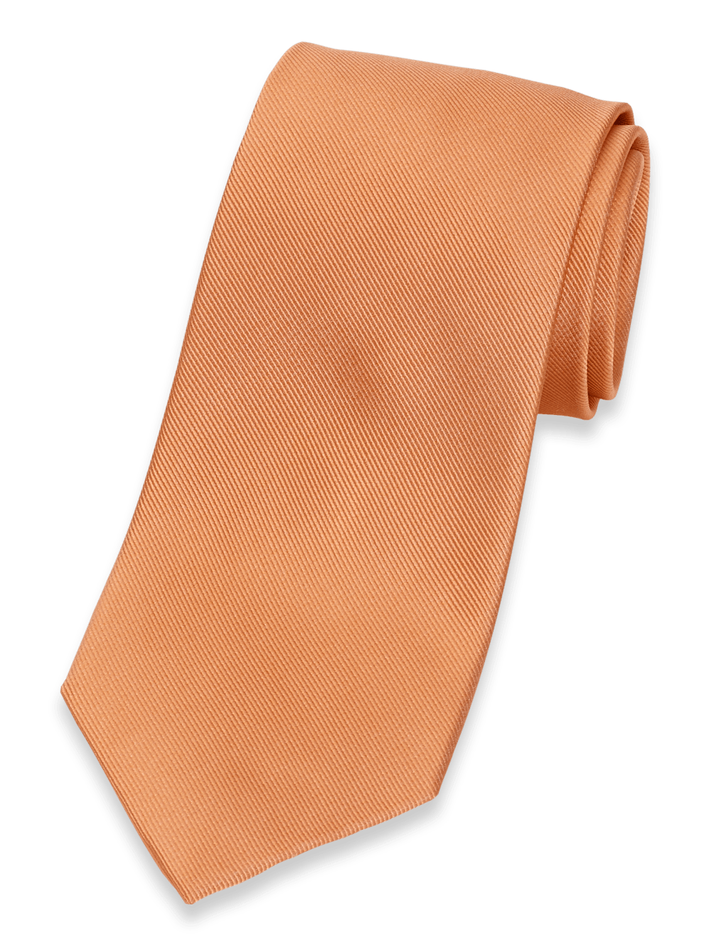 Product Image of Solid Twill Woven Silk Tie-Melon