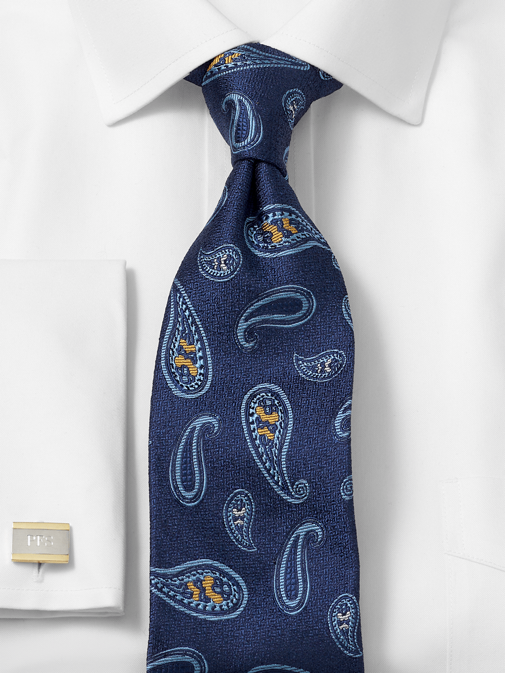 Alternate Image of Paisley Woven Silk Tie-1