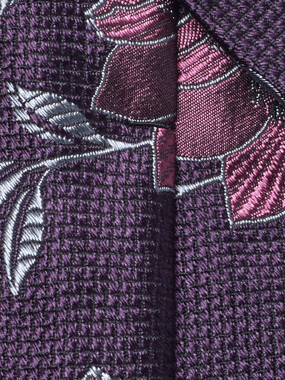 Alternate Image of Floral Woven Silk Tie-3