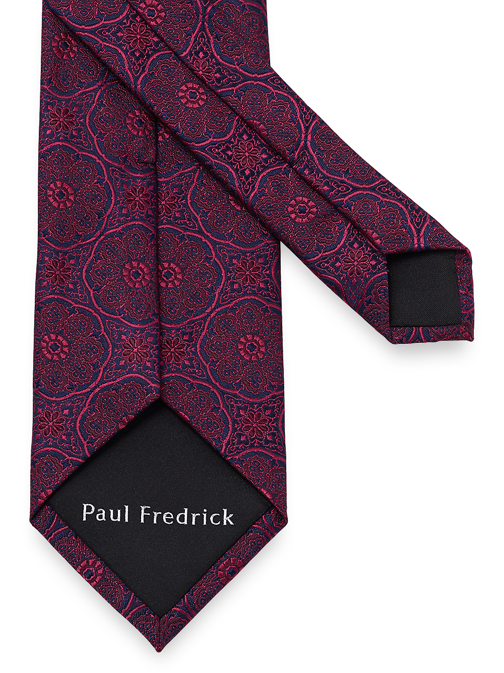 Alternate Image of Medallion Woven Silk Tie-2