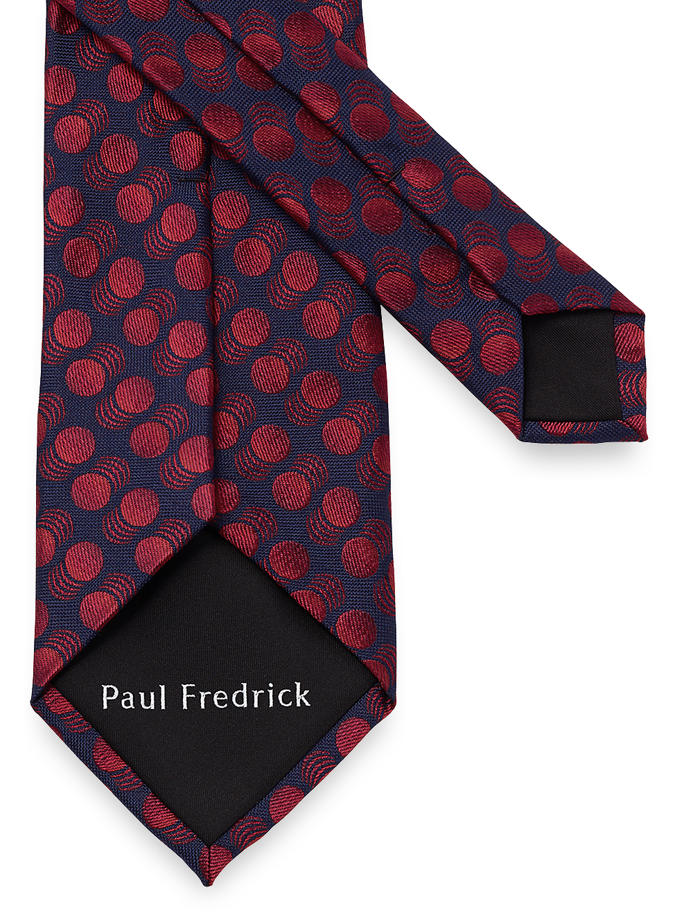 Alternate Image of Circles Woven Silk Tie-2
