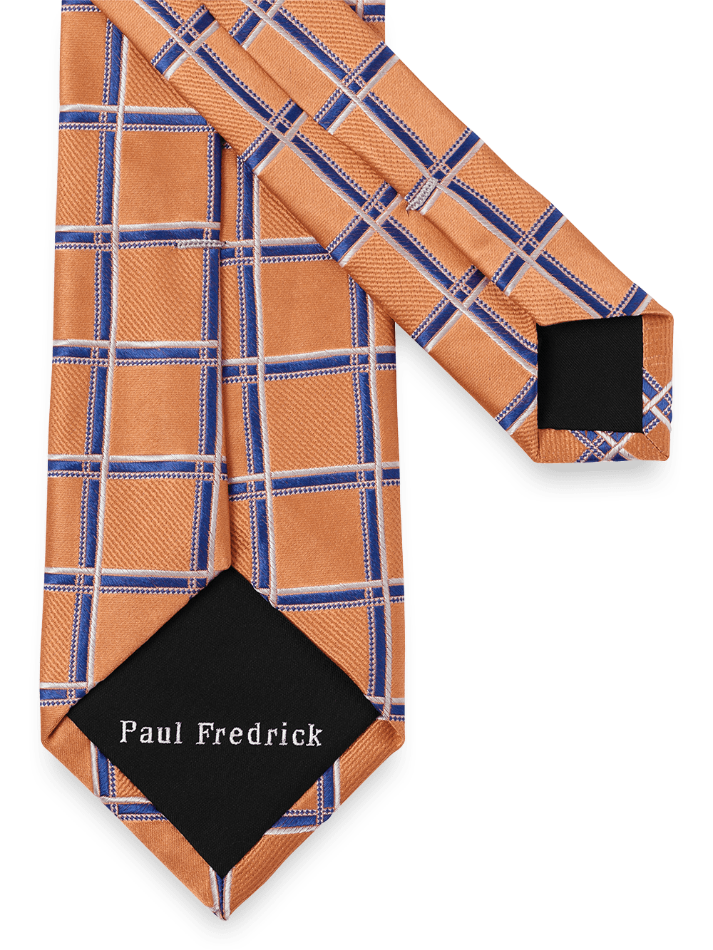 Alternate Image of Windowpane Woven Silk Tie-2