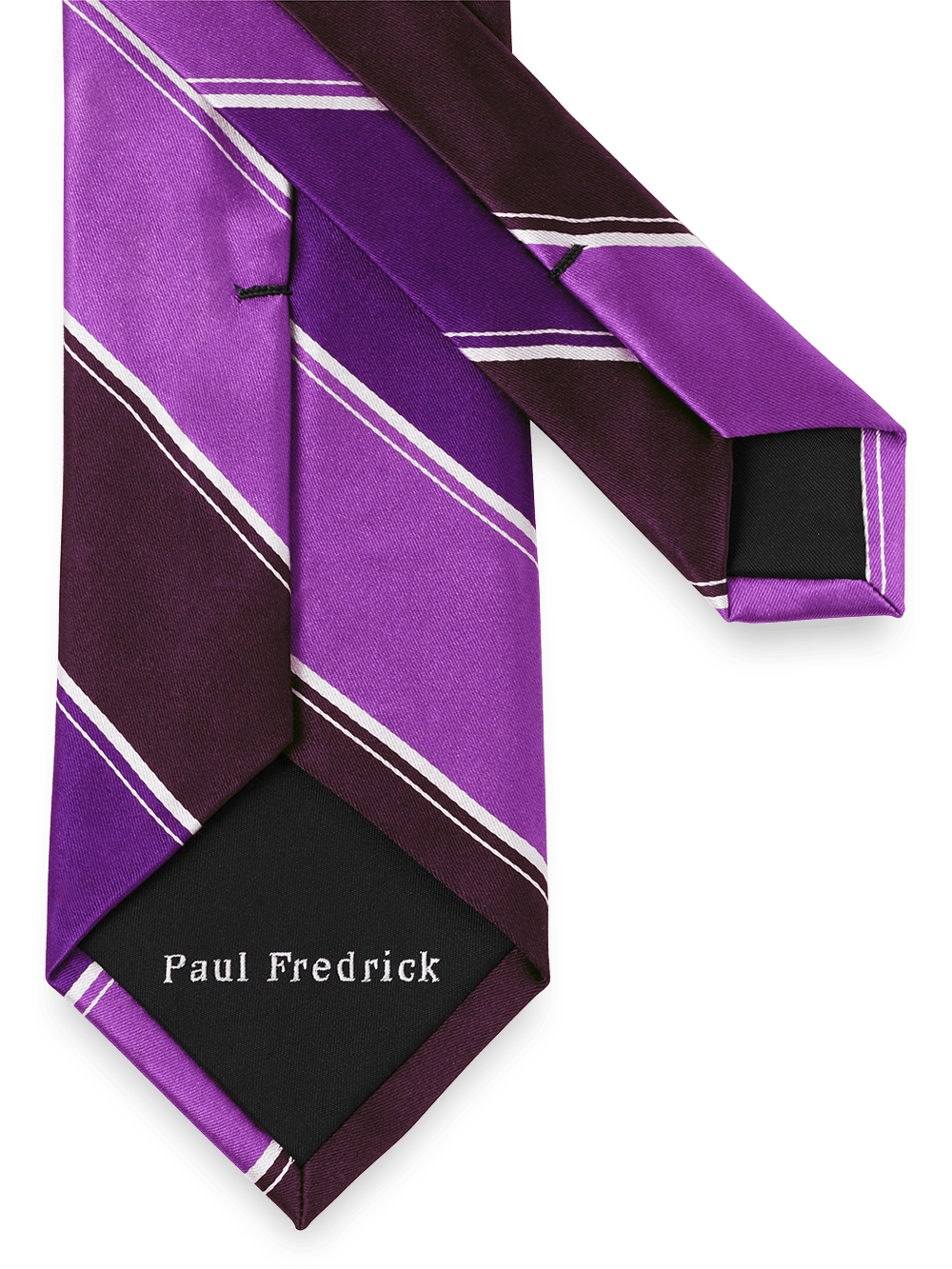 Alternate Image of Stripe Woven Silk Tie-2