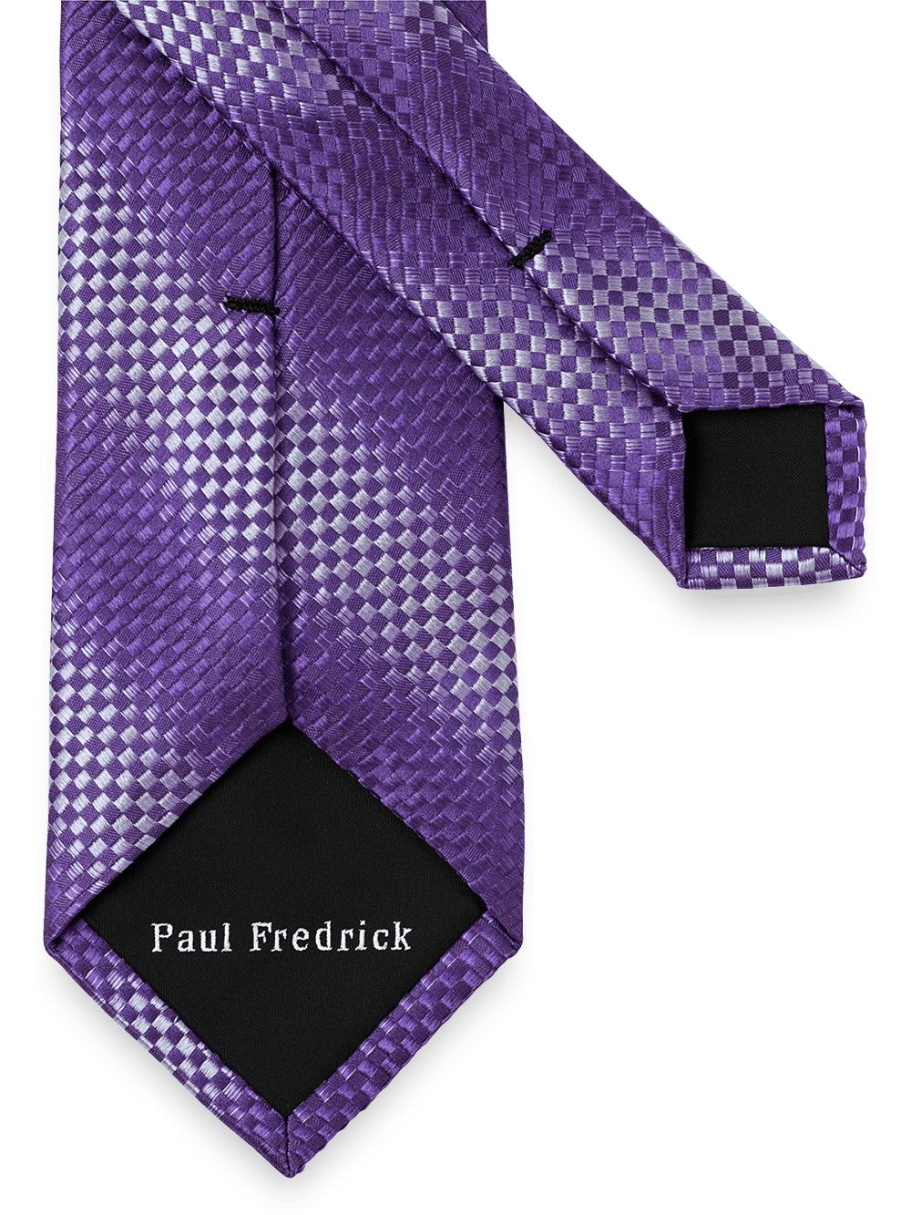 Alternate Image of Geometric Woven Silk Tie-2