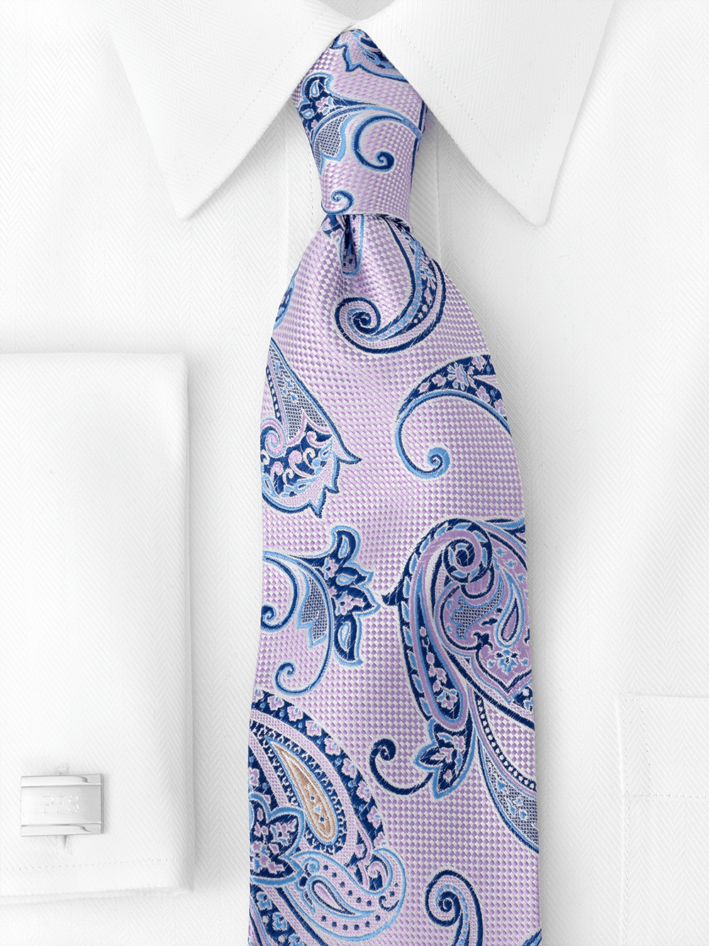 Alternate Image of Paisley Woven Silk Tie-1