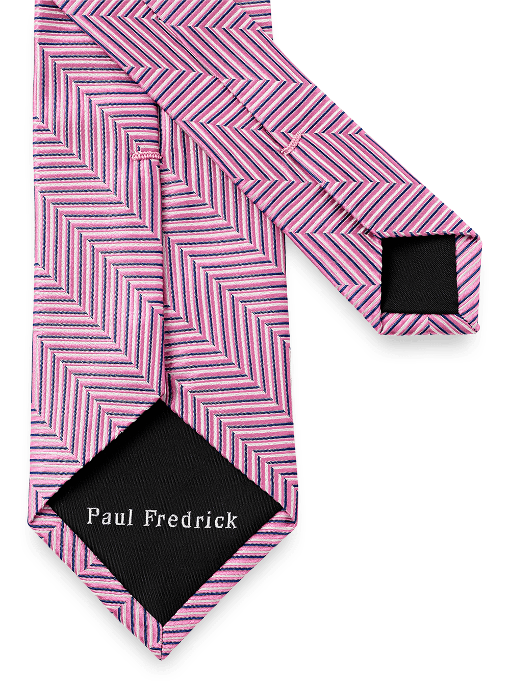 Alternate Image of Herringbone Woven Silk Tie-2
