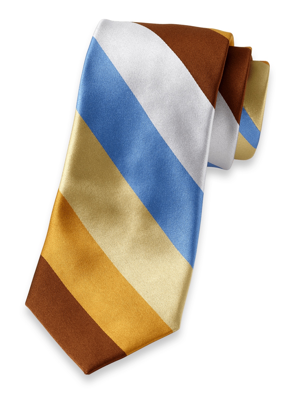 Product Image of Stripe Woven Silk Tie-Multi
