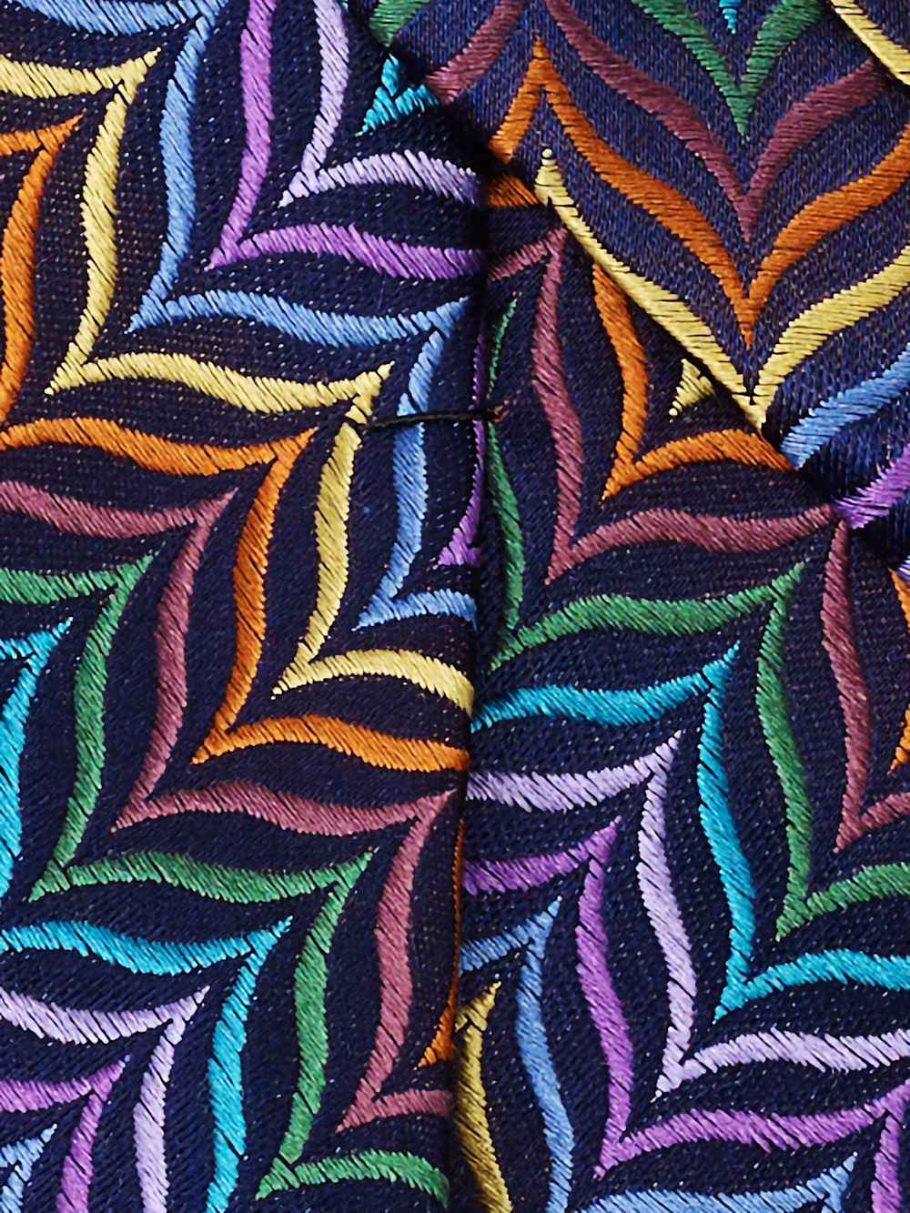 Alternate Image of Herringbone Woven Silk Tie-3
