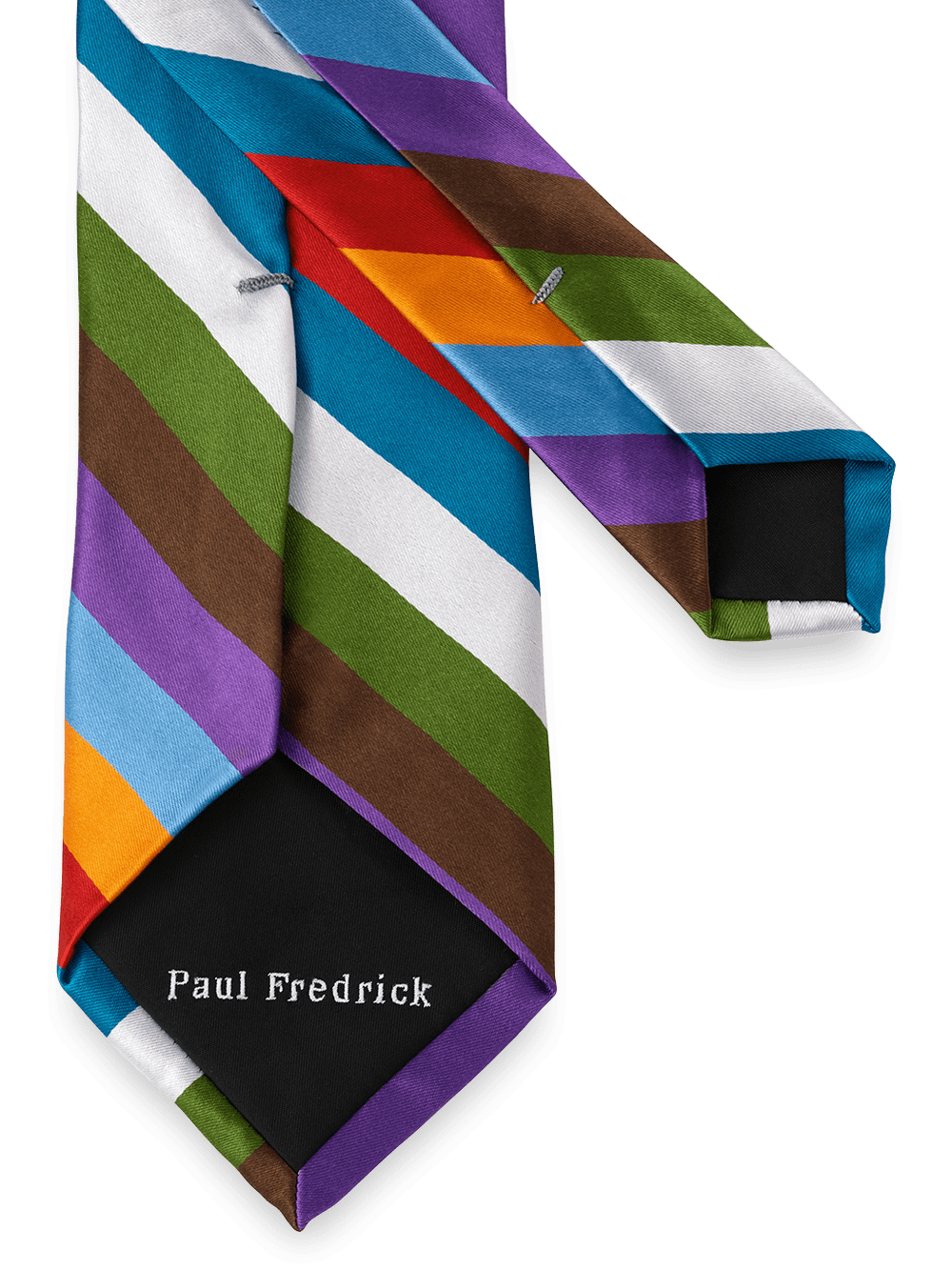 Alternate Image of Stripe Woven Silk Tie-2