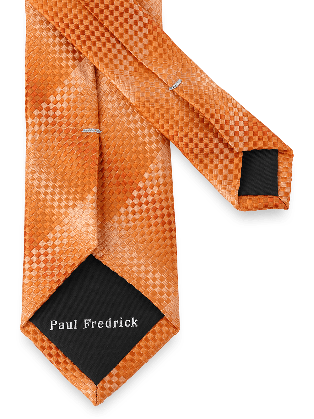 Alternate Image of Geometric Woven Silk Tie-2