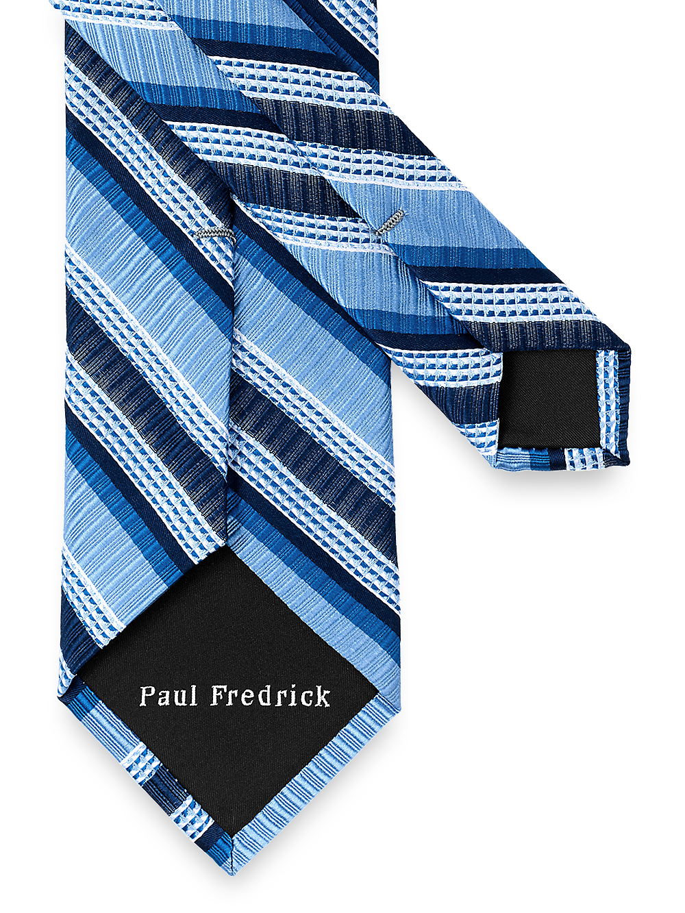 Alternate Image of Stripe Woven Silk Tie-2