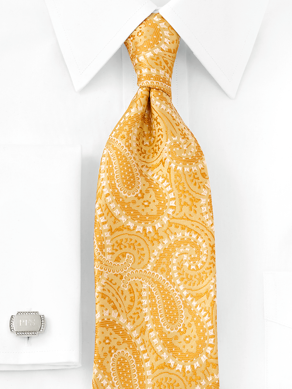 Alternate Image of Paisley Woven Silk Tie-1