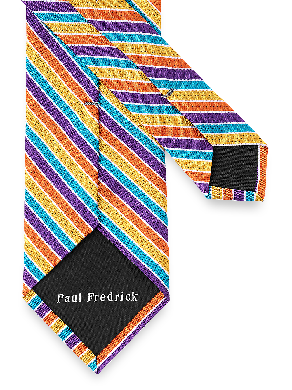 Alternate Image of Stripe Woven Silk Tie-2