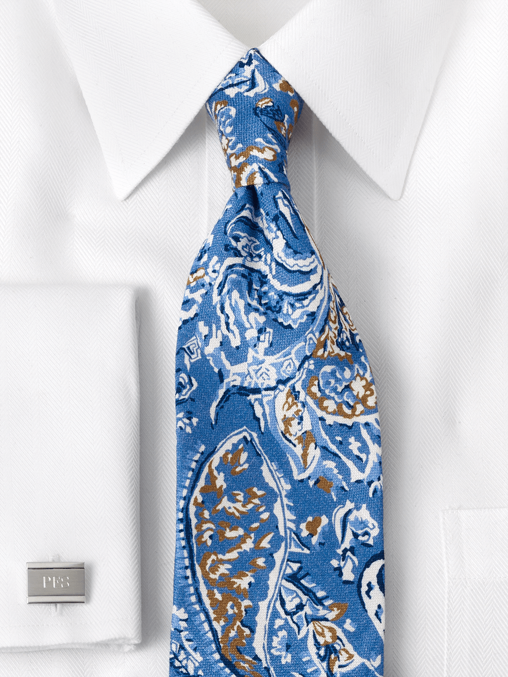 Alternate Image of Paisley Woven Silk Tie-1