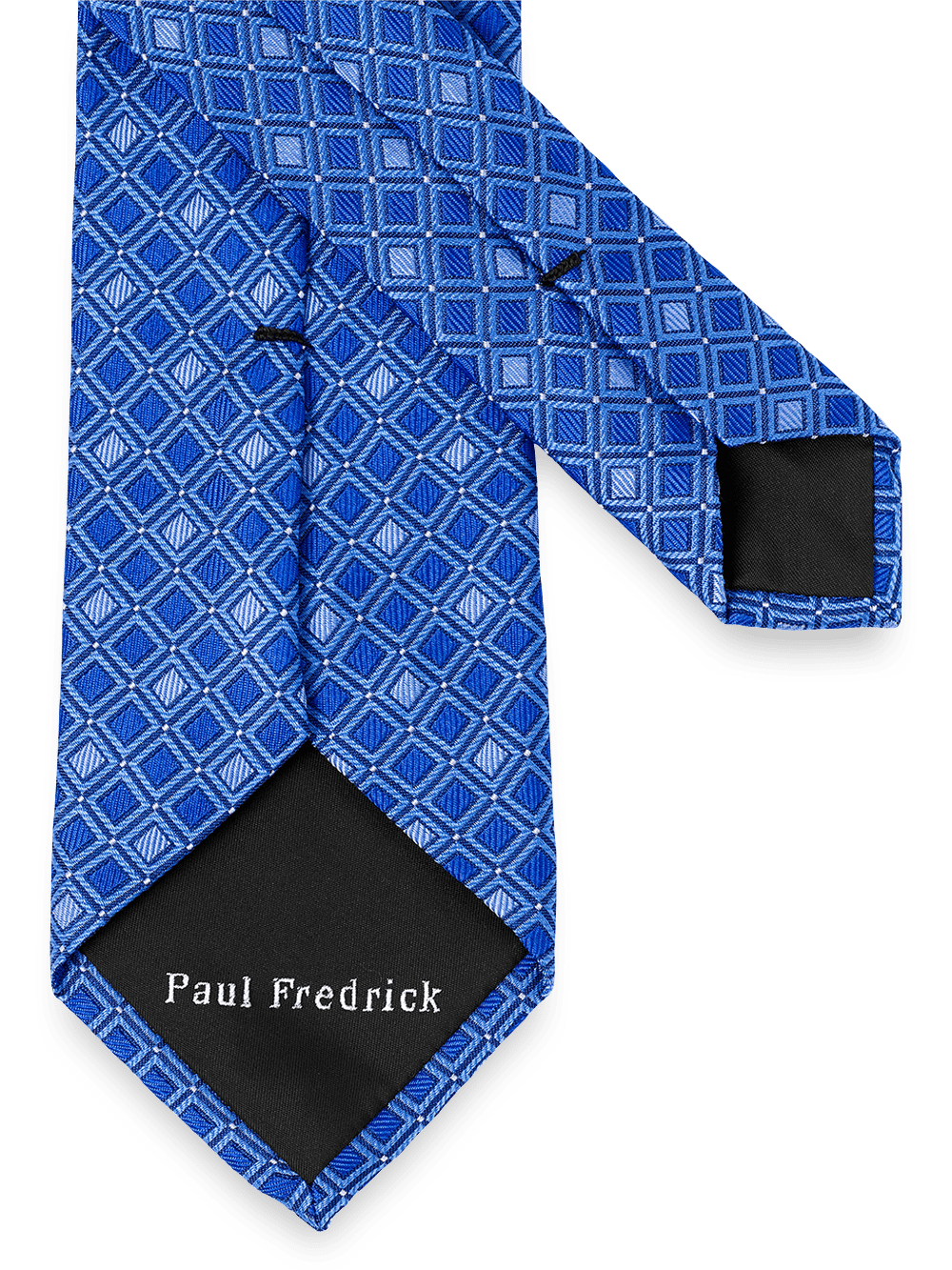 Alternate Image of Geometric Woven Silk Tie-2