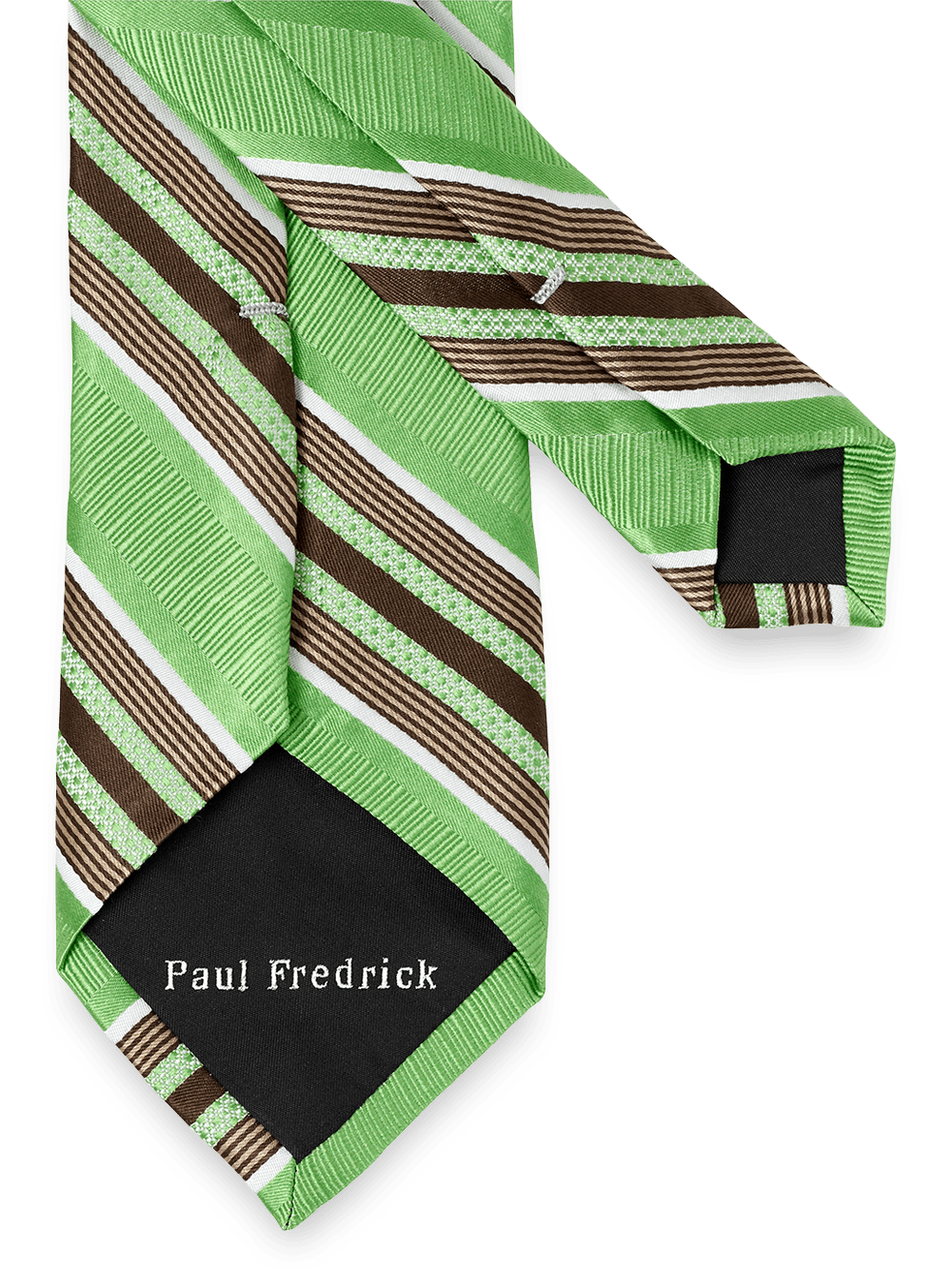 Alternate Image of Stripe Woven Silk Tie-2