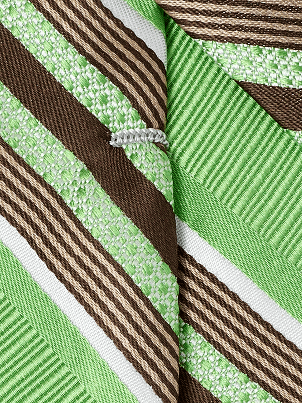 Alternate Image of Stripe Woven Silk Tie-3