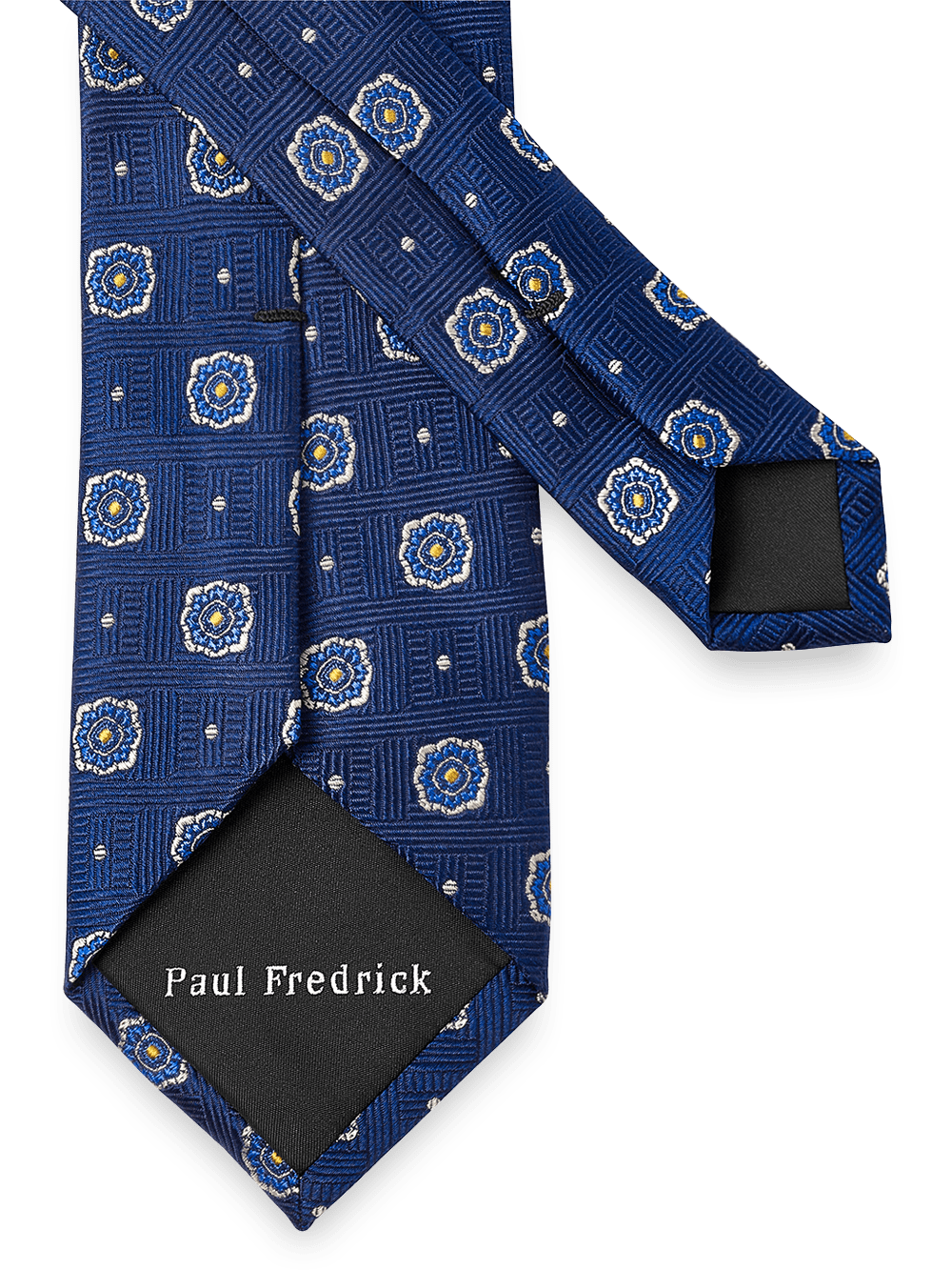 Alternate Image of Medallion Woven Silk Tie-2