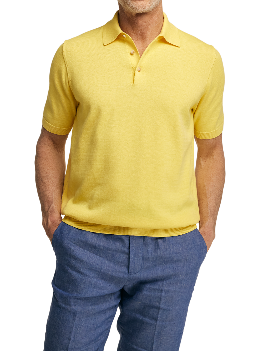 Alternate Image of Supima Cotton Three Button Polo-1
