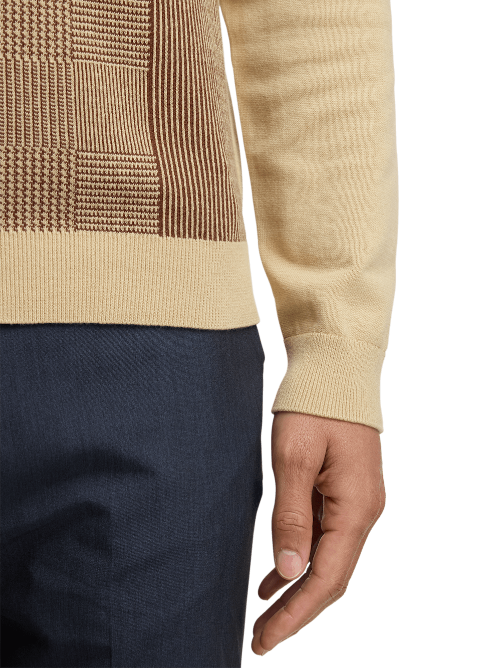 Alternate Image of Cotton Full Zip Polo-3