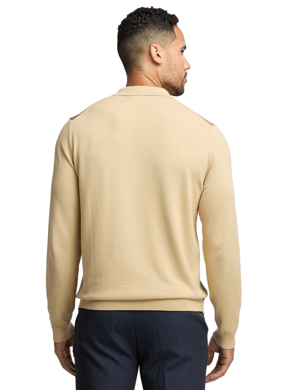 Alternate Image of Cotton Full Zip Polo-4