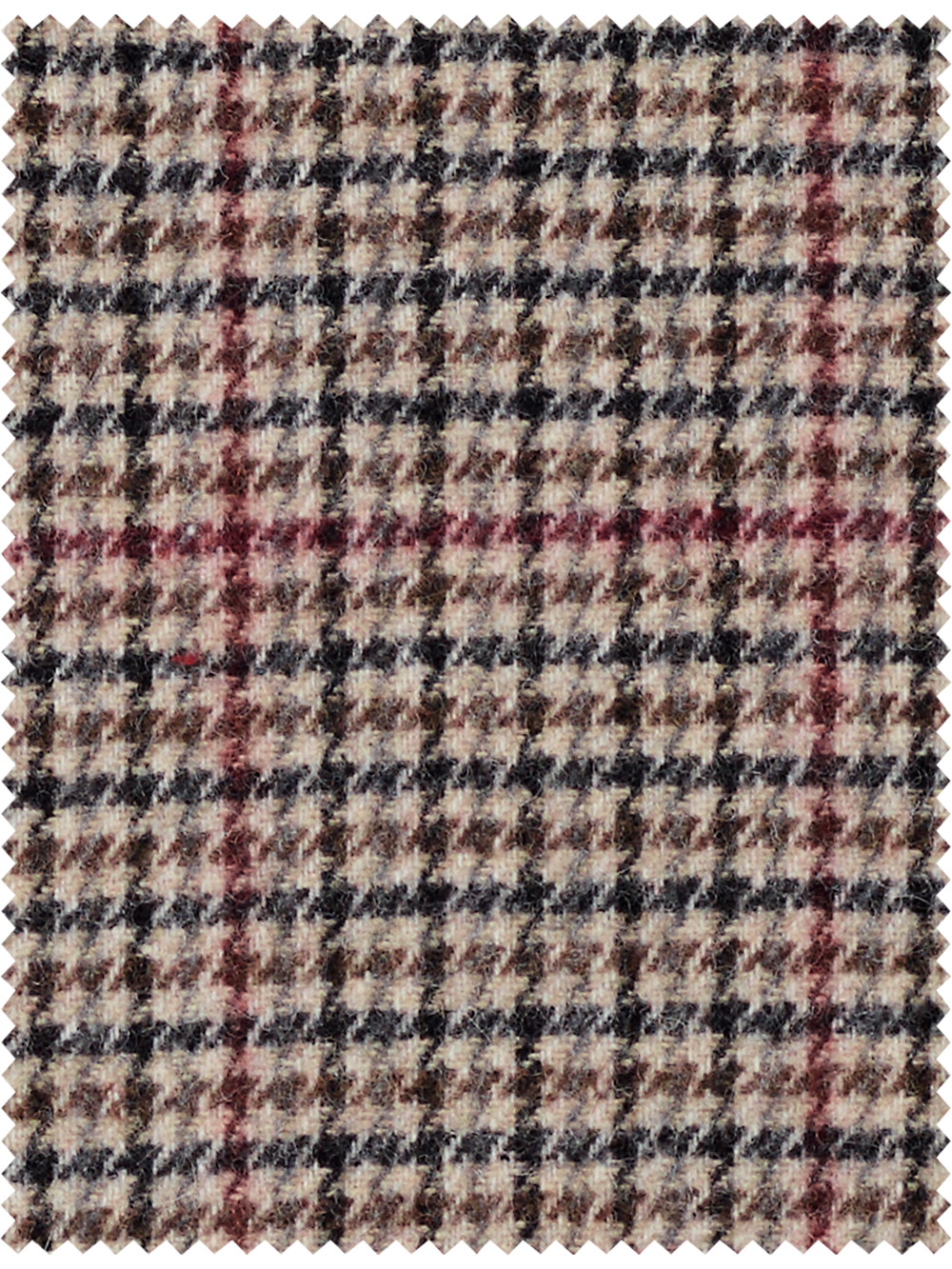 Alternate Image of Wool Blend Houndstooth Car Coat-5