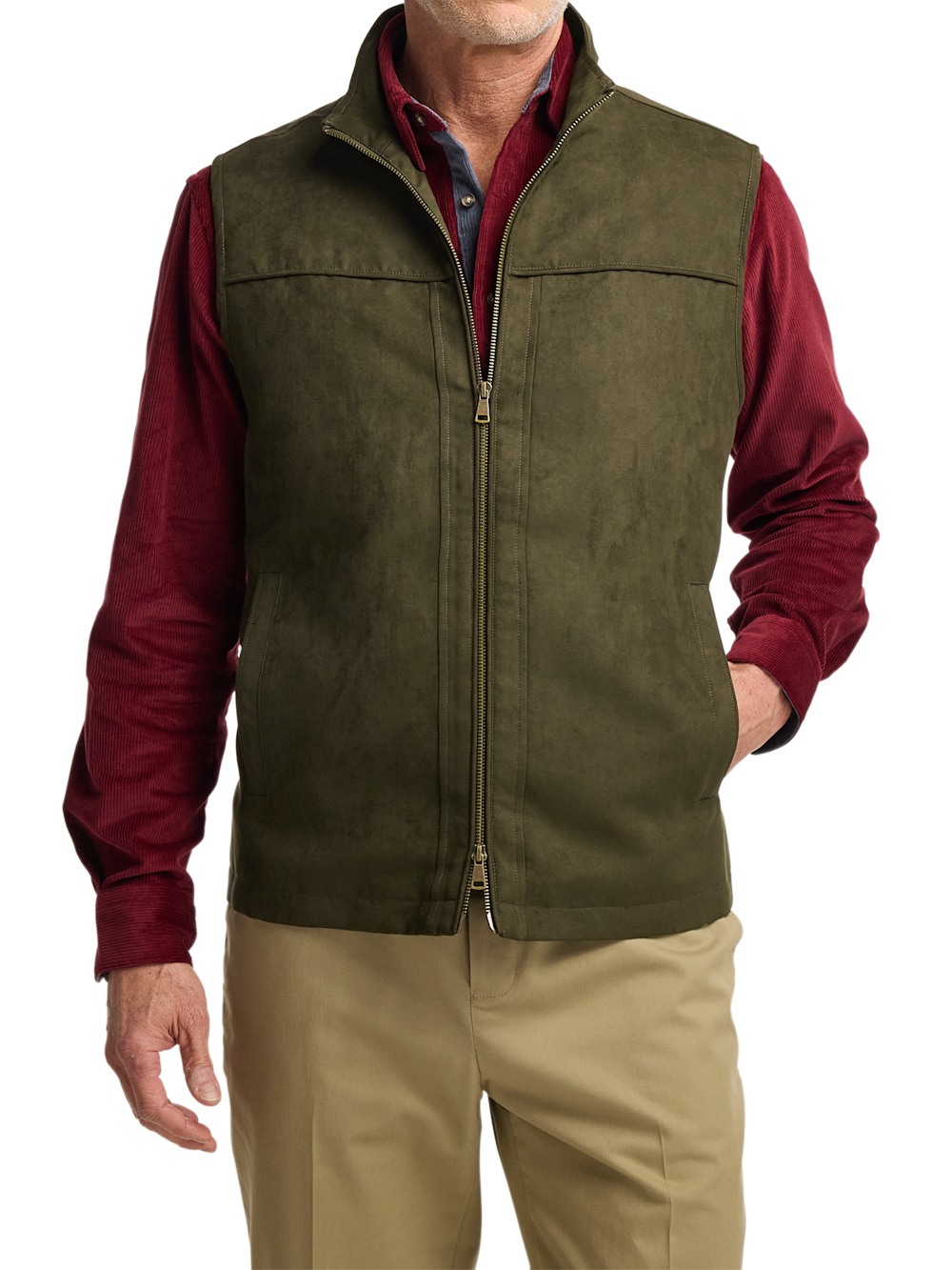 Alternate Image of Microsuede Vest-2
