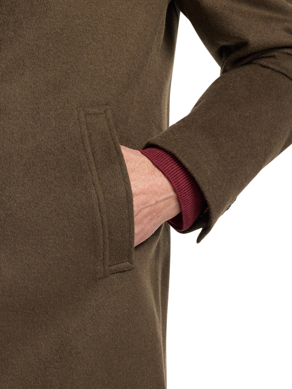 Alternate Image of Wool Blend Topcoat-6
