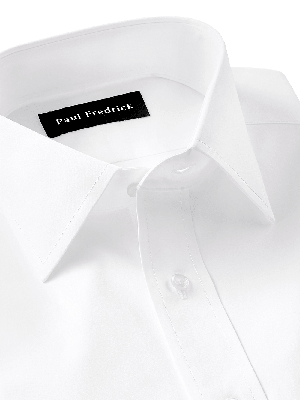 Alternate Image of Pure Cotton Broadcloth Solid Color Spread Collar Dress Shirt-2