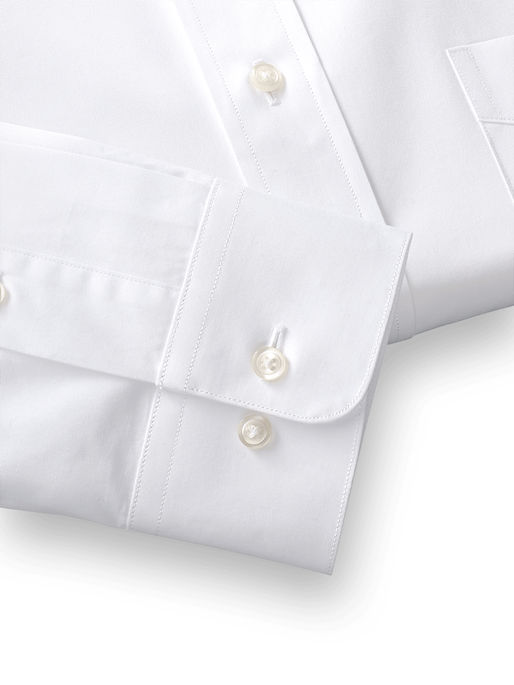 Alternate Image of Pure Cotton Broadcloth Solid Color Cutaway Spread Collar Dress Shirt-3