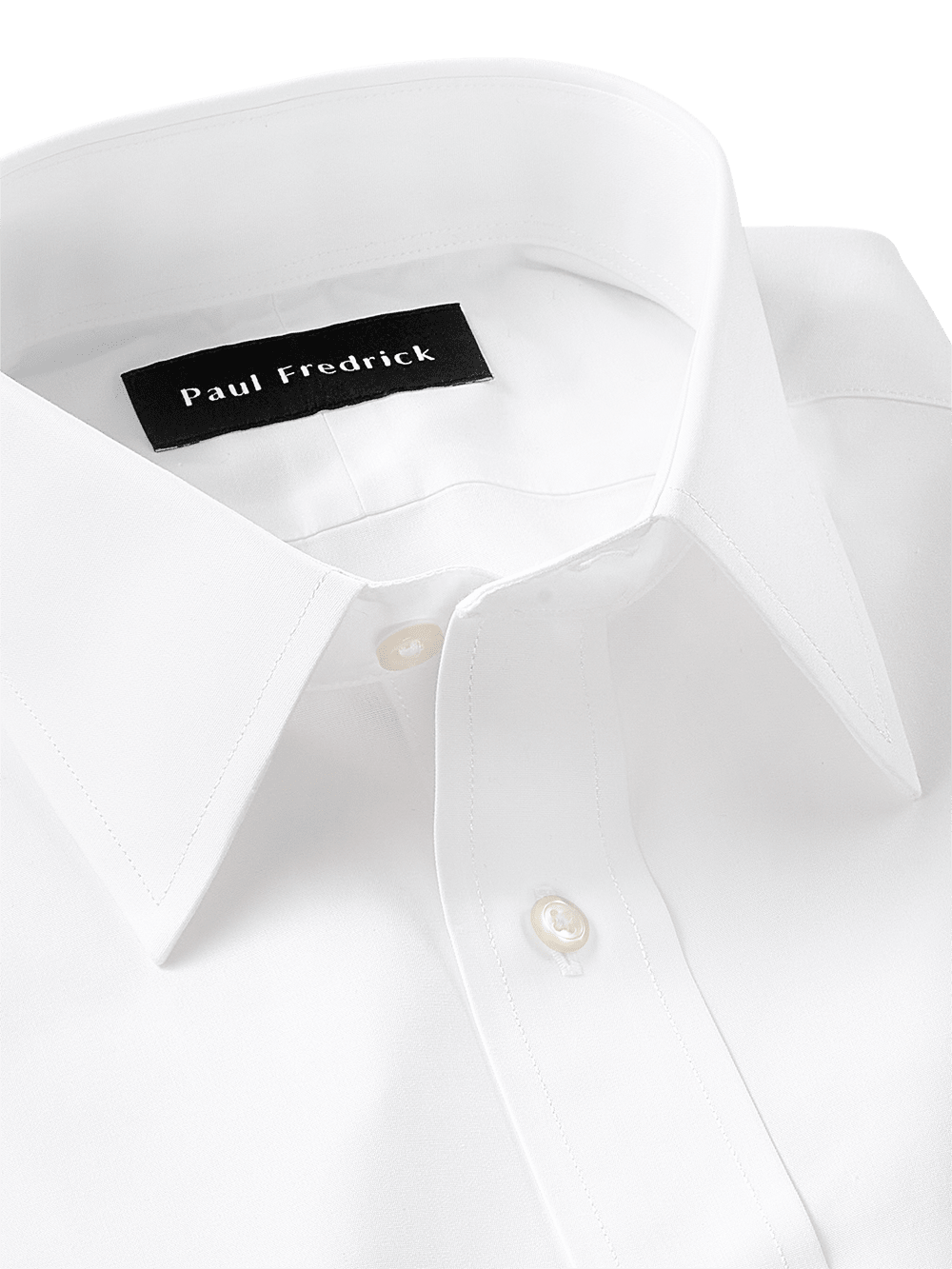 Alternate Image of Supima Non-iron Cotton Solid Color Straight Collar Dress Shirt-2
